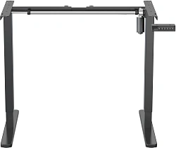 Подстолье Cactus CS-EDF-BK черный каркас черный 140x72x60см