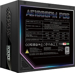Блок питания Gigabyte ATX 1000W GP-AE1000PM PG5 Gen.5 80+ platinum (20+4pin) APFC 120mm fan 8xSATA Cab Manag RTL