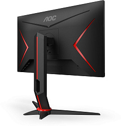 Монитор AOC 23.8" Gaming 24G2ZU черный/красный IPS LED 0.5ms 16:9 HDMI M/M матовая HAS 350cd 170гр/160гр 1920x1080 240Hz FreeSync Premium DP FHD USB 5.03кг