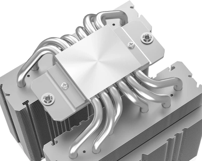 Устройство охлаждения(кулер) ID-Cooling Frozn A620 Pro Se ARGB Soc-AM5/AM4/1200/1700/1851 серебристый/белый 4-pin 15-27.2dB Al+Cu 260W 1190gr Ret (FROZN A620 PRO SE ARGB WHITE)