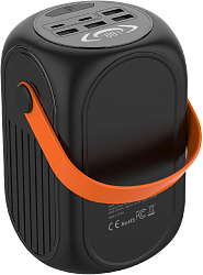 Мобильный аккумулятор Cactus CS-PBFSUD-60000 60000mAh 80W 4.5A USB-A/USB-C черный