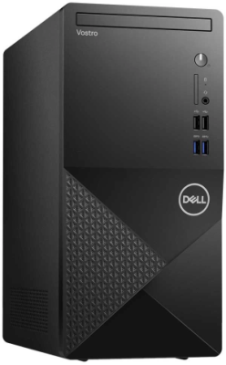 ПК Dell Vostro 3910 MT i3 12100 (3.3) 8Gb 1Tb 7.2k SSD256Gb UHDG 730/DVDRW CR Windows 11 Pro GbitEth WiFi BT 290W мышь клавиатура черный (3910-3410)