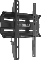 Кронштейн для телевизора Hama 00220805 черный 19"-48" макс.25кг настенный фиксированный