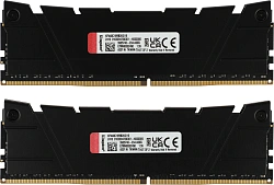 Память DDR4 2x8GB 4800MHz Kingston KF448C19RB2K2/16 Fury Renegade Black RTL Gaming PC4-38400 CL19 DIMM 288-pin 1.5В kit single rank с радиатором Ret