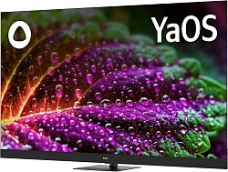 Телевизор QLED BBK 65" 65LED-8259/UTS2C (B) Яндекс.ТВ Frameless черный/черный 4K Ultra HD 60Hz DVB-T2 DVB-C DVB-S2 USB WiFi Smart TV (RUS)