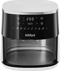 Аэрогриль Kitfort КТ-8157 4.2л 1500Вт белый/черный