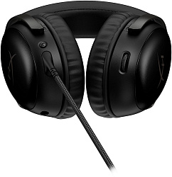 Наушники с микрофоном HyperX Cloud III черный 1.2м мониторные оголовье (727A8AA)