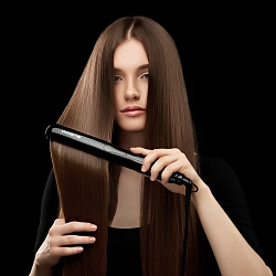 Выпрямитель Polaris PHSS 2595TAi Argan Therapy PRO 48Вт черный макс.темп.:230С покрытие:турмалиновое (PHSS 2595TAI)