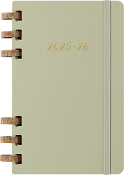 Еженедельник Moleskine ACADEMIC SPIRAL DHSPK5212AMWH3 Large 150х210мм 200стр. кремовые страницы спираль киви