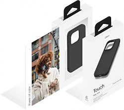 Чехол (клип-кейс) uBear для Apple iPhone 15 Pro Max Touch Mag Case with MagSafe черный (CS277BL67PTH-I23M)