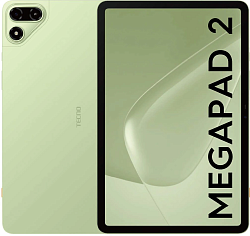 Планшет Tecno MegaPad 2 T1103 G99 (2.2) 8C RAM6Gb ROM128Gb 10.95" IPS 2560x1600 4G Android 16 зеленый 8Mpix 8Mpix BT WiFi microSD 2Tb 8200mAh 1776hrs