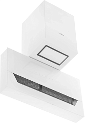 Вытяжка каминная Haier HVX-W682CW белый управление: сенсорное (1 мотор)
