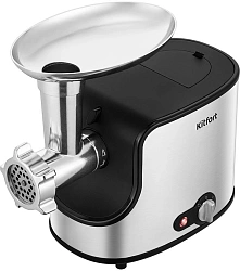 Мясорубка Kitfort КТ-2133 1360Вт нержавеющая сталь/черный