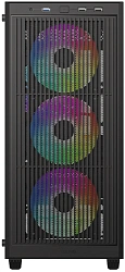 Корпус ID-Cooling Ware 300 черный без БП mATX 6x120mm 2xUSB2.0 1xUSB3.0 audio bott PSU