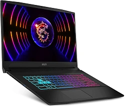 Ноутбук MSI Katana 15 B13VEK-1675US Core i7 13620H 16Gb SSD1Tb NVIDIA GeForce RTX4050 6Gb 15.6" IPS FHD (1920x1080) Windows 11 Multi Language black WiFi BT Cam (9S7-158571-1675)