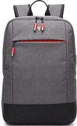 Рюкзак Sumdex PON-261GY 29x44x9.5см 12.12л. 0.6кг. полиэстер серый