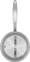 Ковш Rondell RainDrops RDS-1292 1.7л. d=16см (с крышкой) стальной