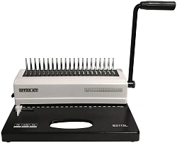 Переплетчик Office Kit B2115L A4/перф.15л.сшив/макс.450л./пластик.пруж. (4.5-51мм)