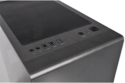Корпус Thermaltake S100 TG черный без БП mATX 11x120mm 7x140mm 2xUSB3.0 audio bott PSU