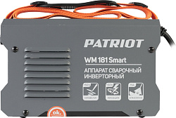 Сварочный аппарат Patriot WM 181 Smart инвертор ММА 7.2кВт