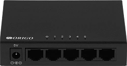 Коммутатор Origo OS2205 OS2205/A1A 5x1Гбит/с неуправляемый