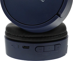 Гарнитура накладные Panasonic RB-HF420BGEA синий беспроводные bluetooth оголовье
