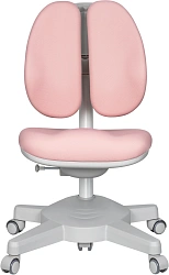 Кресло детское Cactus CS-CHR-3604PK розовый крестов. пластик серый