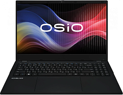 Ноутбук Osio BaseLine B150i-009b N-series N200 8Gb SSD512Gb Intel UHD Graphics 15.6" IPS FHD (1920x1080) без ОС black WiFi BT Cam 5000mAh
