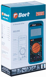 Мультиметр Bort BMM-1000N цифровой бирюзовый (91271143)