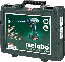 Дрель-шуруповерт Metabo BS 14.4 аккум. патрон:быстрозажимной (кейс в комплекте) (602206550)
