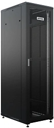 Шкаф серверный NTSS (NTSS-R42U6080PD/PD-BL) напольный 42U 600x800мм пер.дв.перфор. задн.дв.перфор. 900кг черный 710мм 96кг 1987мм IP20