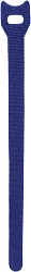 Хомут-липучка Lanmaster LAN-VCM180-BL 180x12мм (упак:20шт) нейлон/полиэтилен внутри помещений синий