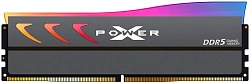 Память DDR5 2x16GB 6400MHz Silicon Power SP032GXLWU64AFDK Xpower Storm RGB RTL Gaming PC5-51200 CL32 DIMM 288-pin 1.4В kit single rank с радиатором Ret