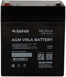 Батарея для ИБП Бастион RAPAN SB 12045 12В 4.5Ач