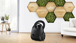 Пылесос Bosch BGBS2LB1 600Вт черный