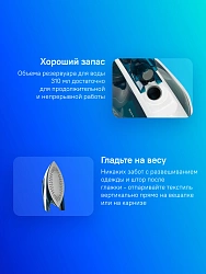 Утюг Panasonic NI-W900CMTW 2400Вт белый/голубой