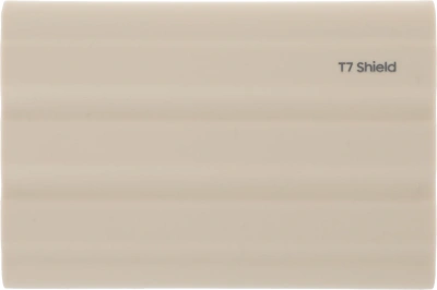 Накопитель SSD Samsung Original USB-C 2Tb MU-PE2T0K/WW Shield T7 1.8" бежевый