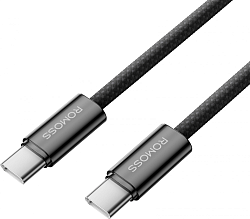 Кабель Romoss CB3235 6958377525982 USB Type-C (m)-USB Type-C (m) 1м серый