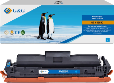 Картридж лазерный G&G GG-C069HC 069H Cyan голубой (5500стр.) для Canon I_sensys LBP673CDW/MF754CDW/MF752CDW(EUR);Canon imageCLASS MF756Cx(AP);imageCLASS LBP674CDW/MF753CDW/MF751CDW(CA)