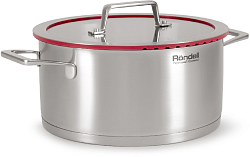 Кастрюля Rondell Verter RDS-2030 4.7л. d=24см (с крышкой) стальной