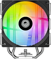 Устройство охлаждения(кулер) ID-Cooling SE-214-XT V2 ARGB Soc-AM5/AM4/1200/1700/1851 серебристый/черный 4-pin 16-27.2dB Al+Cu 200W 810gr Ret (SE-214-XT V2 ARGB)