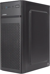 Корпус Digma DCC-MD301 черный без БП ATX 1x80mm 4x120mm 1xUSB2.0 1xUSB3.0 audio