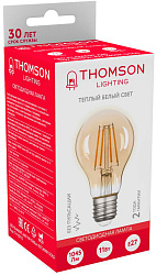 Лампа филам. Thomson Filament TH-B2112 11Вт цок.:E27 груша 220B св.свеч.бел.теп. A60 (упак.:1шт)