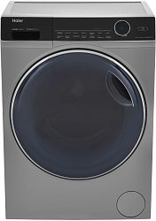 Стиральная машина Haier HWD80-BP14979S класс: B загр.фронтальная макс.:8кг (с сушкой) серебристый инвертор
