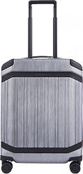 Чемодан Piquadro PQ LIGHT PREMIUM (BV4425PQLP/GRN) 40x55x20см 37л. 2.8кг. поликарбонат/алюм./натур.кожа серый