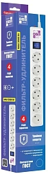 Сетевой фильтр Powercube SPG6-16-3M 3м (6 розеток) белый (коробка)