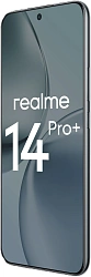 Смартфон Realme RMX5051 14 Pro+ 256Gb 8Gb серый моноблок 3G 4G 2Sim 6.83" 1272x2800 Android 14 50Mpix 802.11 a/b/g/n/ac/ax NFC GPS GSM900/1800 GSM1900 Protect