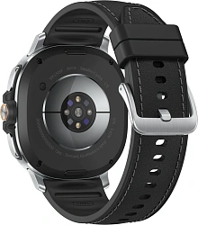 Смарт-часы Samsung Galaxy Watch 8 Classic LTE 46мм 1.34" Super AMOLED корп.серебристый рем.черный (SM-L505FZKACAU)