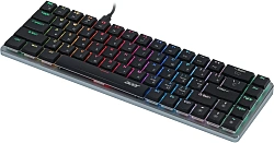 Клавиатура Acer OKW302 механическая серебристый USB Multimedia for gamer для ноутбука LED (ZL.KBDCC.01C)