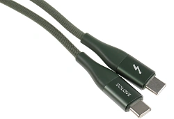Кабель ZMI DW3 DW3 GREEN RUS USB Type-C (m)-USB Type-C (m) 1м зеленый Bulk (упак.:1шт)